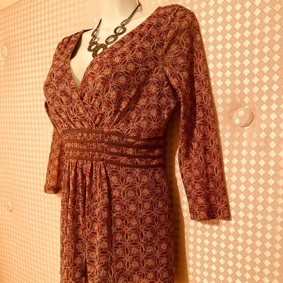 🌸 I.N.C.🌸 SPARKLE STRETCH SMOCK TUNIC TOP NWOT🌺 - Picture 2 of 7